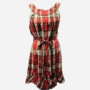 Talbots Women’s Peasant Dress With Belt